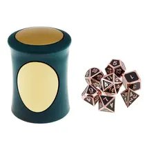 7 шт многогранные кубики с Кости Кружки для встряхиваний для Подземелья и Драконы питие для вечеринки игровой стол игра КТВ Бар развлекательный клуб
