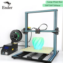 2017 легко построить 3D-принтеры CR-10 большой принт Размеры 500*500*500 мм с нитями + очаг + SD карта + Инструменты как подарок (creality 3D)