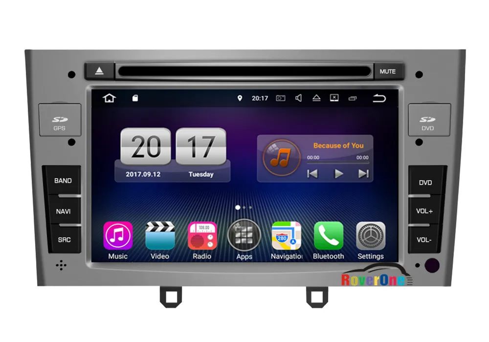 For Peugeot 408 308 RCZ 308CC 308SW Android 7.1 Car Multimedia System Stereo DVD Radio GPS Navigation Media Audio Video Player | Автомобили