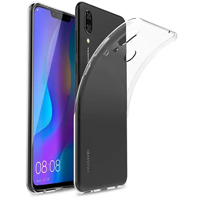 Чехол для Huawei P Smart Plus INE-LX1 прозрачный силиконовый мягкий ТПУ чехол 6 3 дюйма Nova 3i