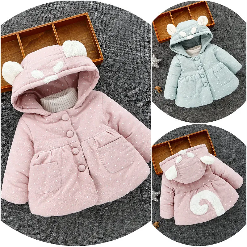 Buy Toddler Baby Girls Kids Winter Warm Cotton Bear