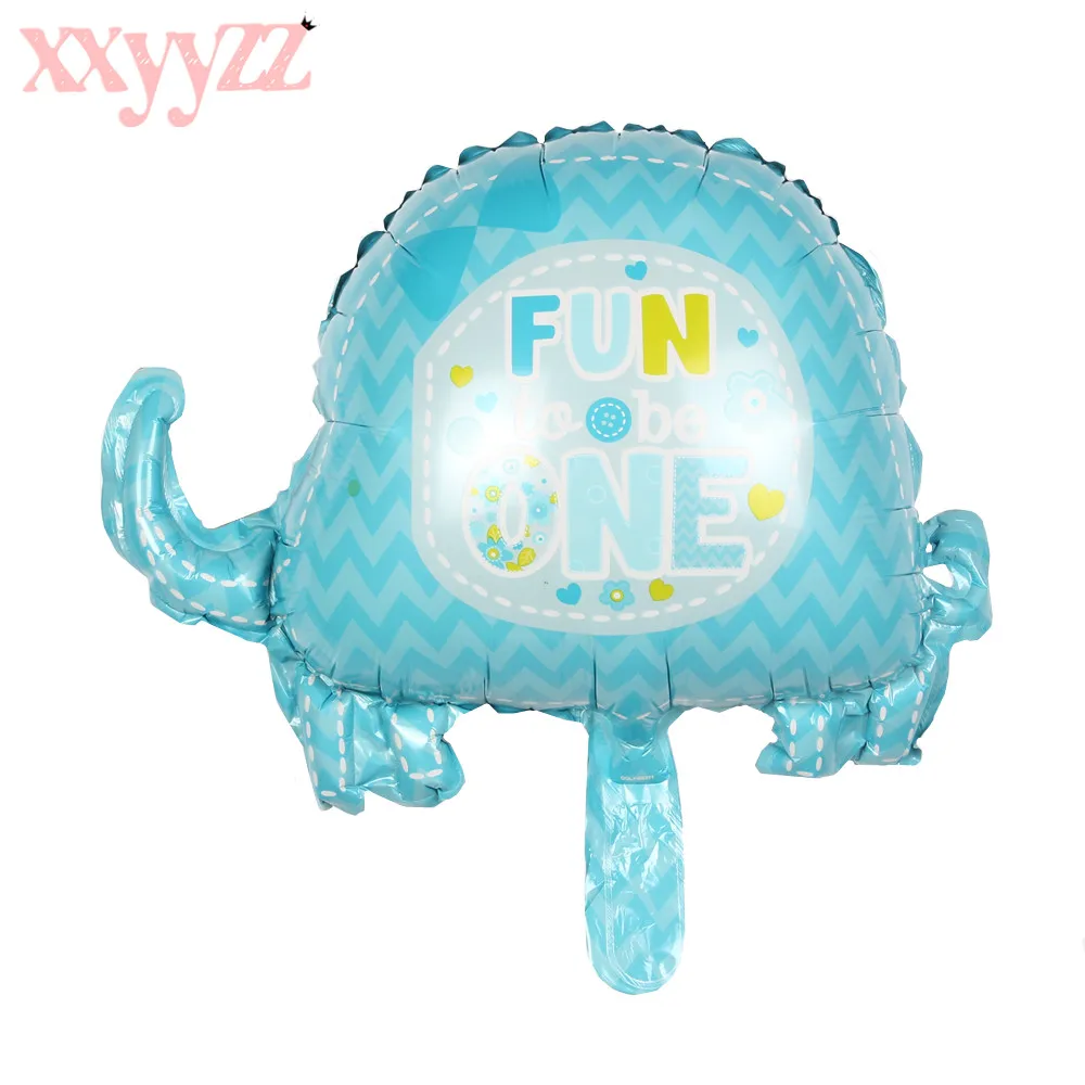 XXYYZZ Free Shipping New Mini Cartoon Animal Baby Cake Aluminum Balloons Birthday Party Balloons Wholesale Children's Toys