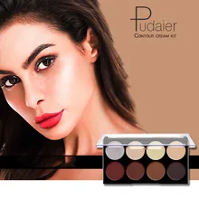 Стиль 8 цветов Макияж контур ремонт Пудра Тени крем для ухода за кожей восстановление емкости косметический крем для ухода за кожей пластины