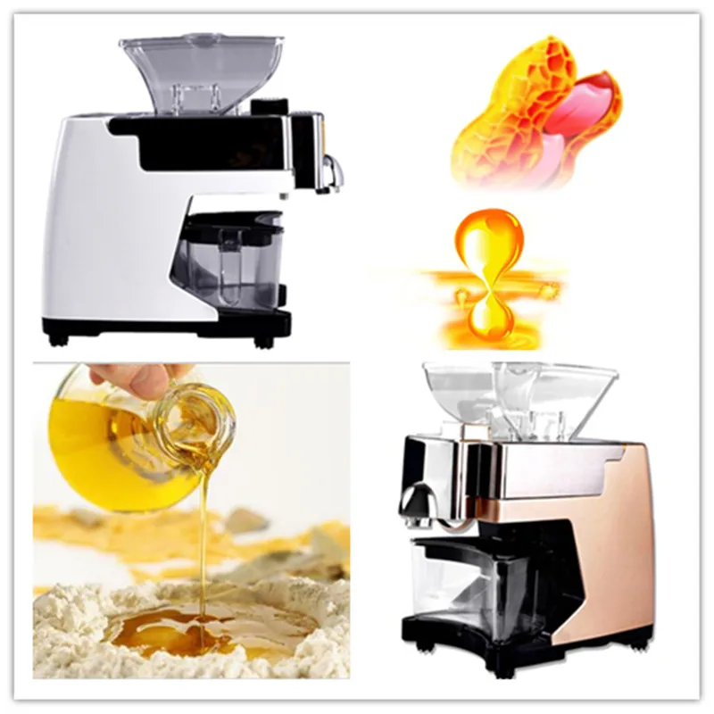 

Automatic industrial oil pressing machine cold press peanut walnut soybean high oil extraction rate household oil pressers