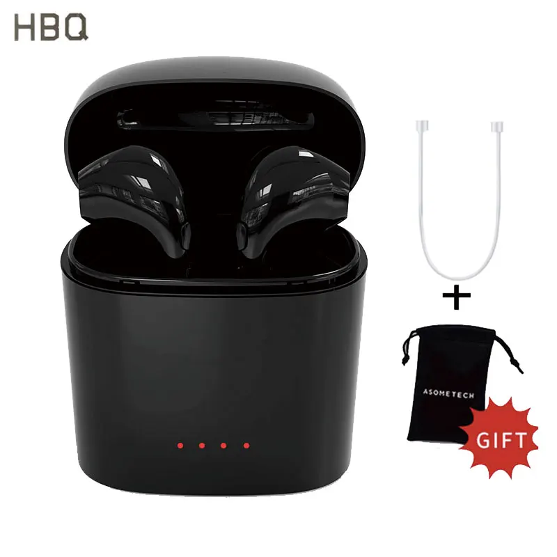 

HBQ I7 TWS Twins Wireless Earbuds Bluetooth Stereo Headset Earphone For iPhone i7s 8 6s 6 X SE i9 Galaxy S8 Plus Charge Box Case