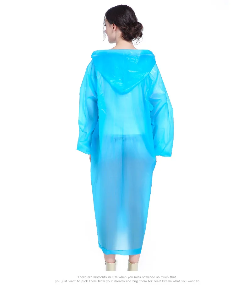 Водонепроницаемый EVA женский плащ и дождевик с капюшоном пончо наружная походная непромокаемая одежда Униформа код плащ для женщин в дождевике