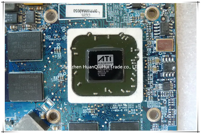 Используется для iMac 20 &quotA1224 24&quot A1225 VGA карта HD2600 HD 2600 256M 256 Мб видеокарта ATI Radeon 109