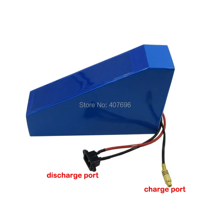 Sale Free customs duty 14S 1500W 52V 21AH Triangle battery 51.8V Electric bike battery with free bag use Sanyo GA 3500mah cell 3