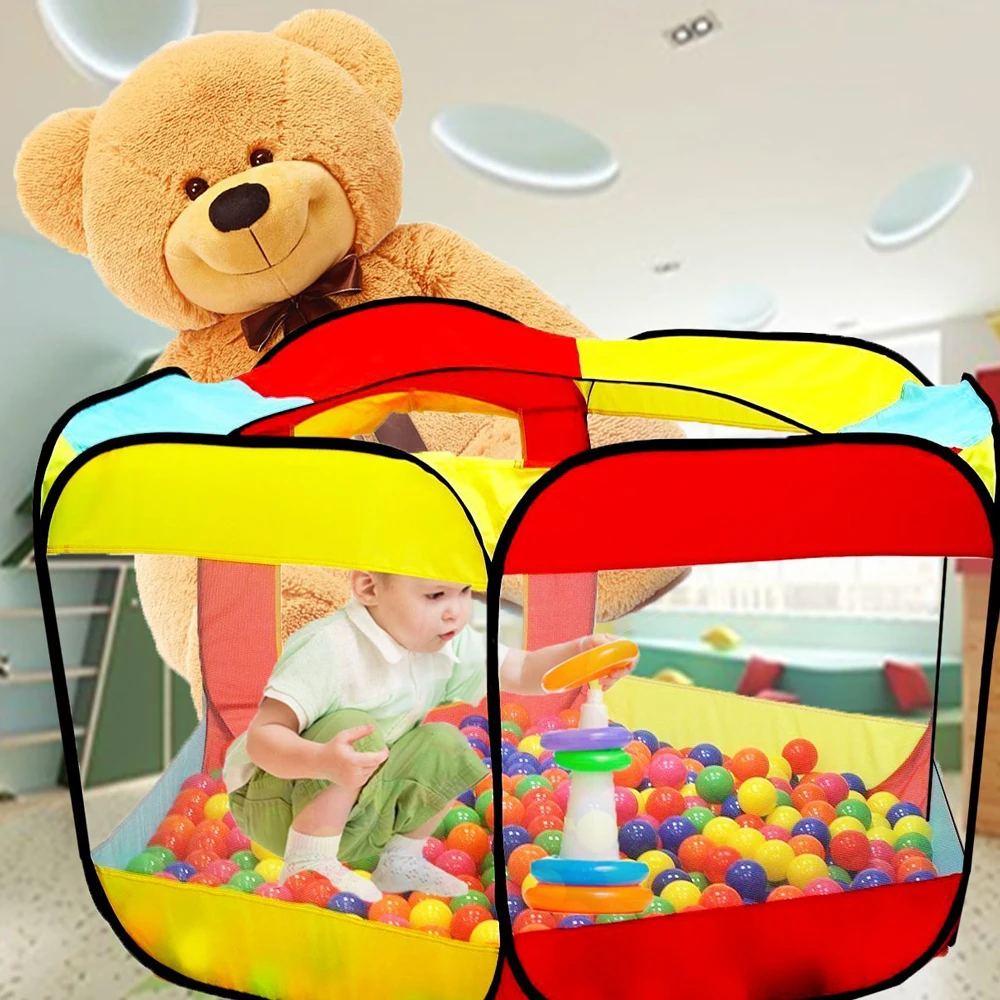 Children's Tent Toys Small Playhouses For Kids Ball Pool Children's House Pool With Ball Pit Child Small House Outdoor Game Tent