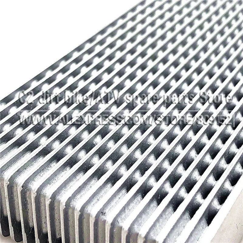 Oil Cooler for refitting horizontal engine below than 110cc monkey bike/dirt pit bike ATV Quad
