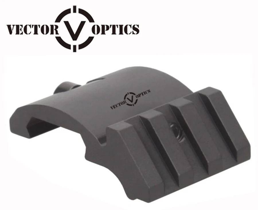 Vector Optics Tactical Low Profile Offset 45 Angle Weaver Picatinny Rail Sight Mount For