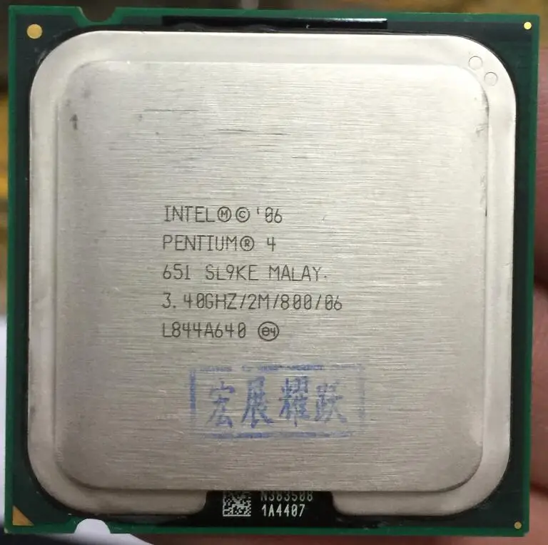 

Intel Pentium 4 651 P4 651 3.4 3.4HZ 2M 800 Dual-Core CPU LGA 775 100% working properly Desktop Processor P4 651 processor