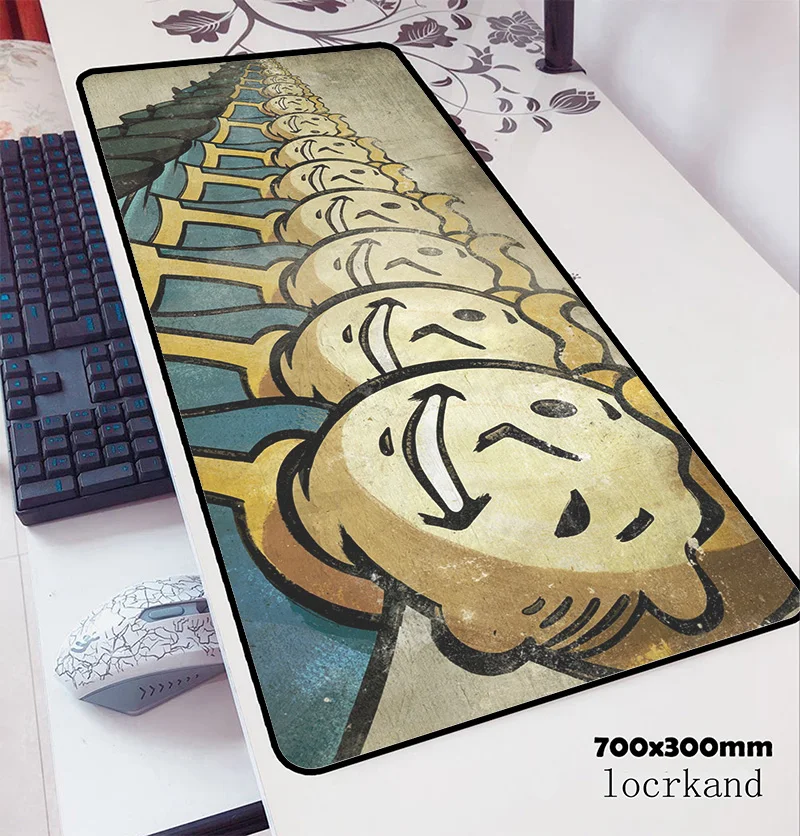 

fallout mousepad 700x300x3mm ergonomic Computer mouse mat gamer gamepad pc office gaming mousemat desk pad office padmouse