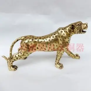 

Copper leopard decoration leopard feng shui decoration crafts business gift
