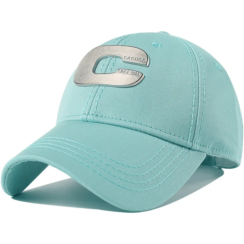 

MTTZSYLHH2019 spring and summer custom OEM metal shield spring and summer caps couple fashion visor adjustable free shipping
