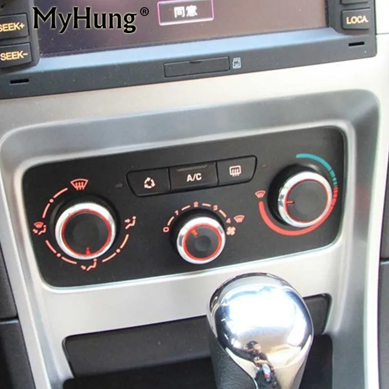 Для Peugeot 206 207 Citroen C2 ручки переключателя нагревателя кнопки контроля климата
