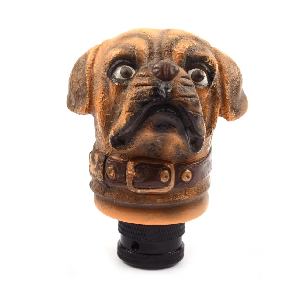 Универсальная личностная Собачья голова в форме сдвижной головки для автомобиля грузовика Автоматическая Ручная ручка переключения Ручка Переключения смолы