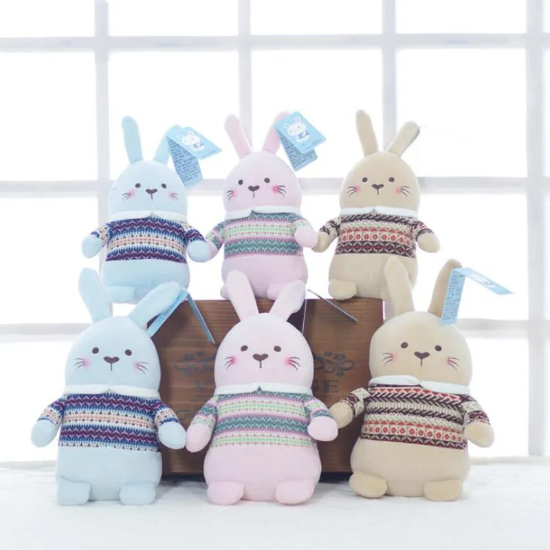

New cute bunny plush toy gift decoration doll Christmas birthday gift toy