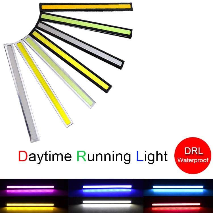 1pcs car styling waterproof 17cm cob drl led car parking 1pcs car styling waterproof 17cm cob drl led car parking