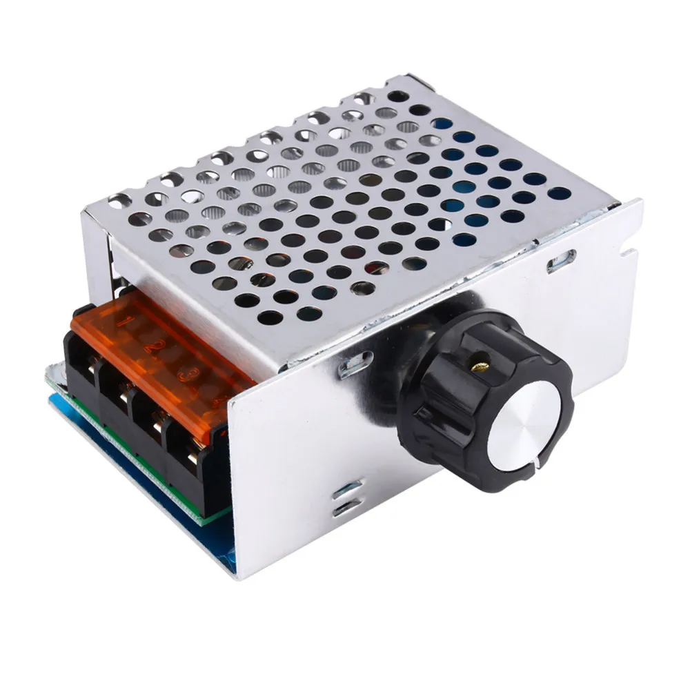 

4000W 220V AC SCR Voltage Regulator Dimmer Electric Motor Speed Controller Module