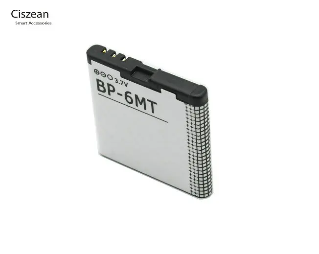 Аккумулятор Ciszean 6MT BP6MT Сменный аккумулятор для Nokia 6720 5610 6110 6720C E51 N78 N82 N81 1050 мАч|battery