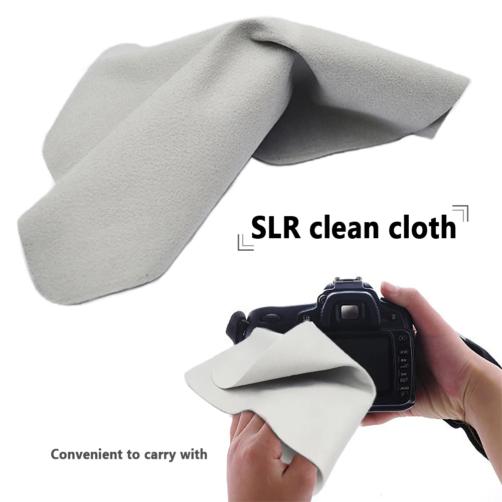 DSLR SLR Lens Cleaning Cloth For Nikon D90 D3100 for Canon EOS 60D for
