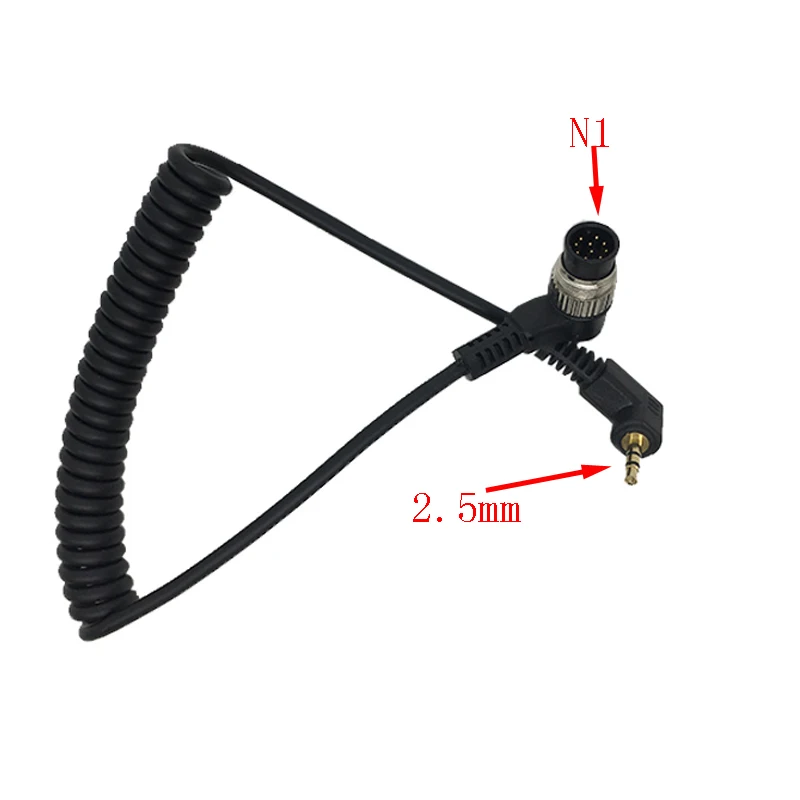 2.5mm Remote Shutter Release Cable Connecting Cord C1 C3 N1 N3 S2 camera remote shutter button camera remote shutter release For Canon Nikon Sony Pentax