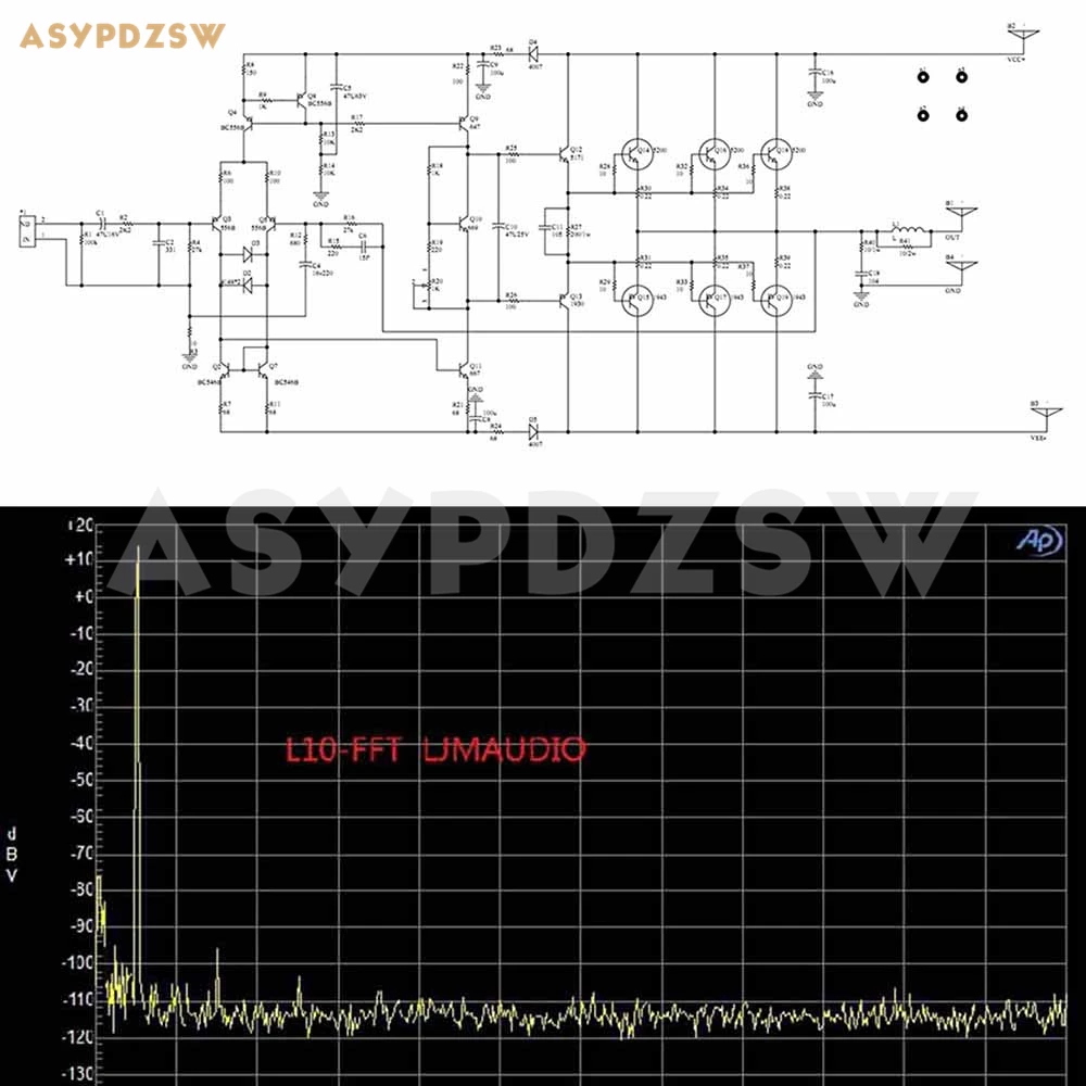 Новая одежда для маленькой девочки 2 канала L10 один дифференциальный несимметричный напряжение усилитель мощности DIY Kit A1943 C5200