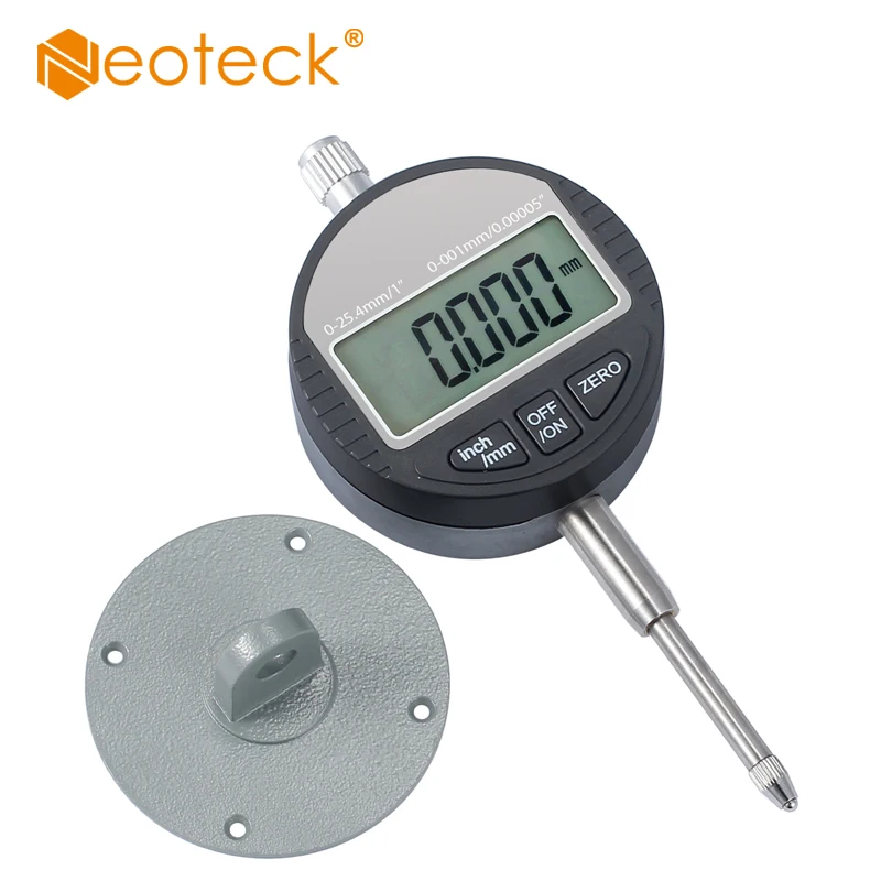 Digital Dial Indicator Electronic Dial Test Gauge 0.001mm//0.00005/",0-12.7mm