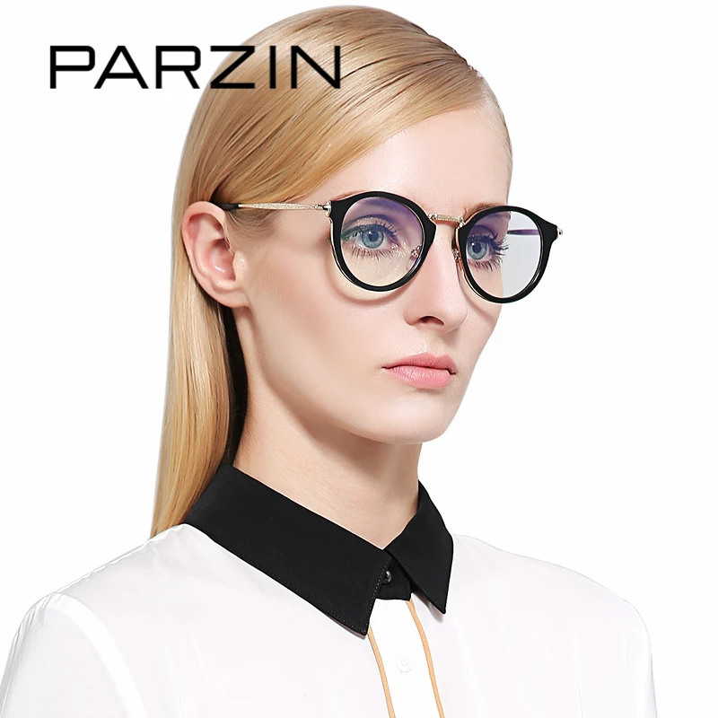 PARZIN Professional Prescription Glasses Frames With Clear Lens Quality