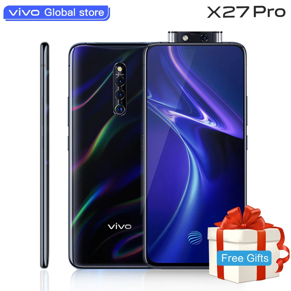 

vivo X27Pro celular Cellphone 6.7-inch Screen Snapdragon710 Octa Core 8GB 256GB Fingerprint HiFi Elevating Camera Mobile Phone