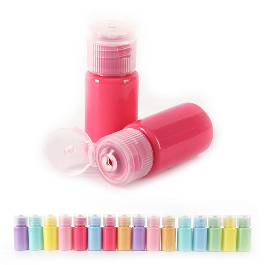 Милый 2X10ml эмульсия шампунь Sub бутылка Макарон Мини Пустые Конфеты Пластиковые