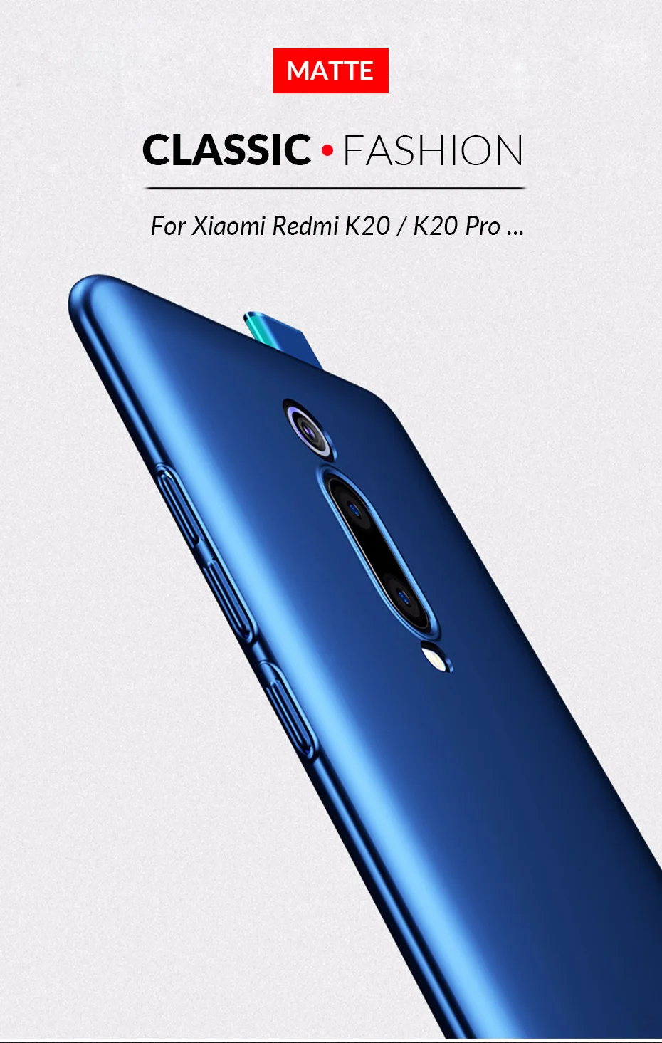 Тонкий ПК противоударный чехол для Redmi K20 Pro, жесткий защитный чехол для Xiaomi Mi9T Pro 9 SE F1 Redmi 7 Note7 Pro, Матовые чехлы, Funda