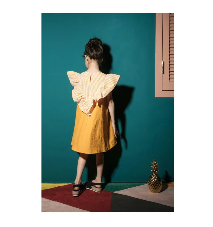 cotton toddler dress for girl   kids girls clothes summer 2018 teenagers girl children party dresses 4 5 6 7 8 9 10 11 12 13 14 15 16 Years little teenage girls patchwork dresses 2018 kids new arrival dresses (2)