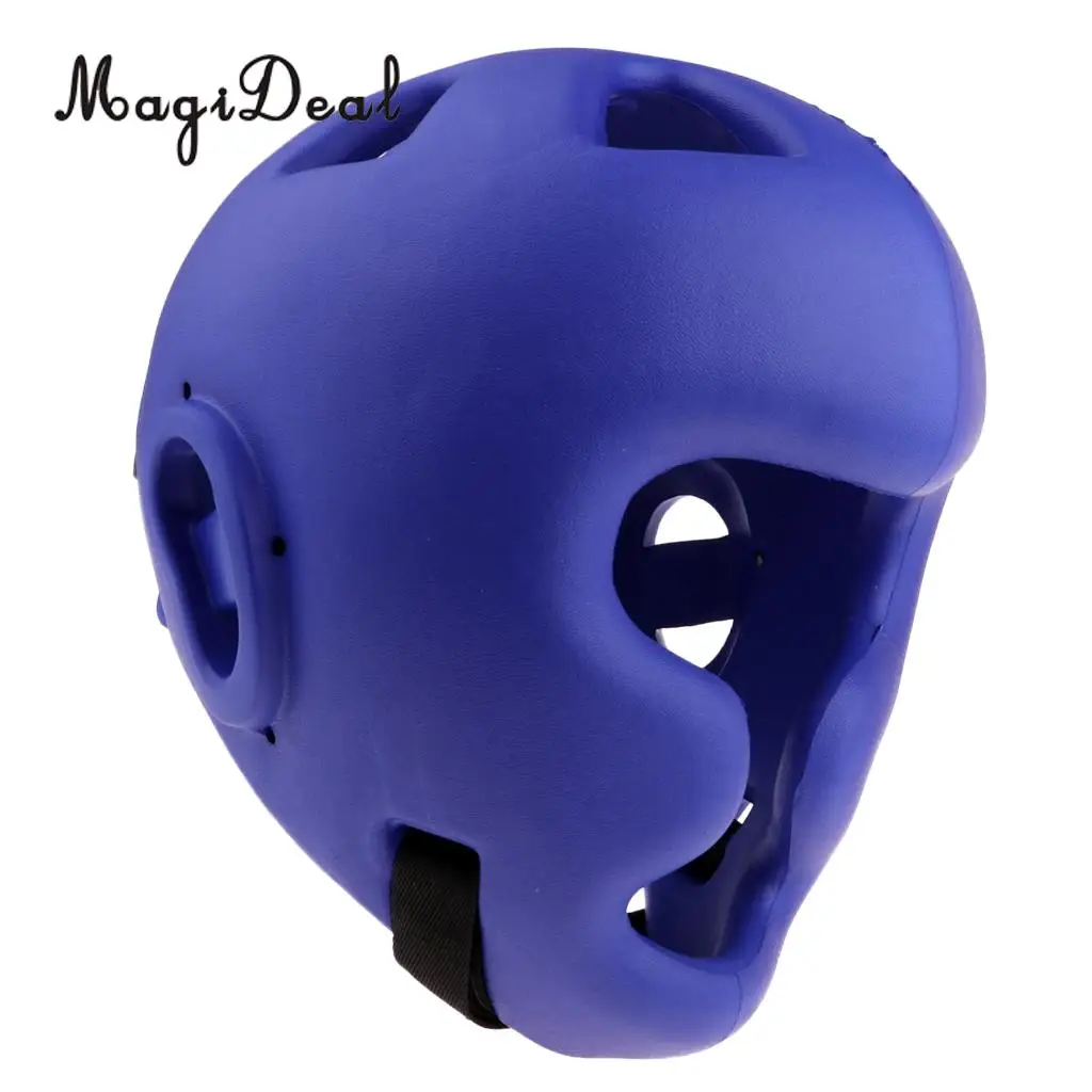 MagiDeal Essential Boxing MMA Kickboxing Headgear Protective Gear Professional Lightweight Foam boxing head guard safety Helmet