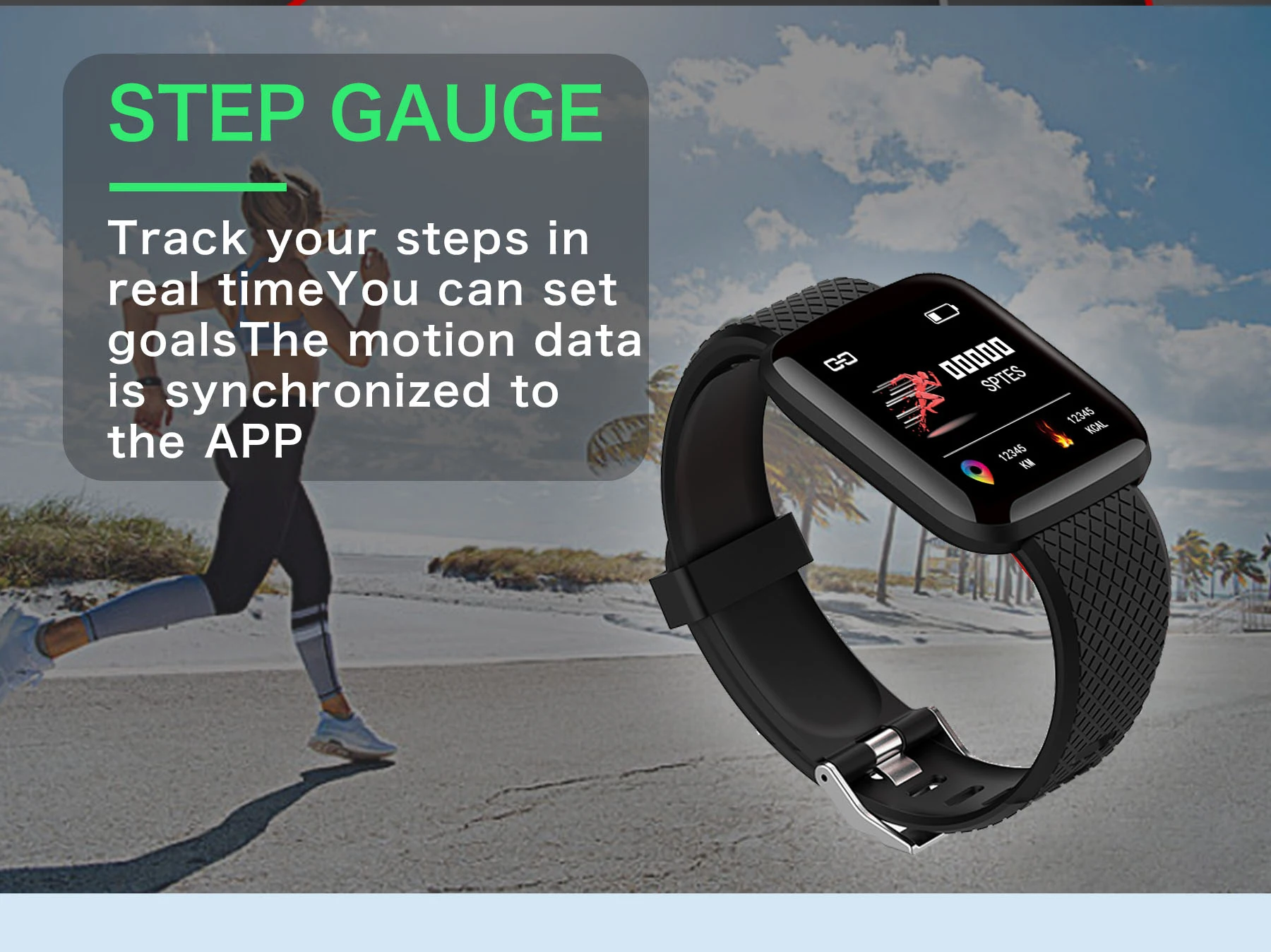 Спортивный смарт-браслет для мужчин, водонепроницаемый браслет для женщин, кровяное давление, пульсометр, фитнес-трекер, браслет для Android IOS