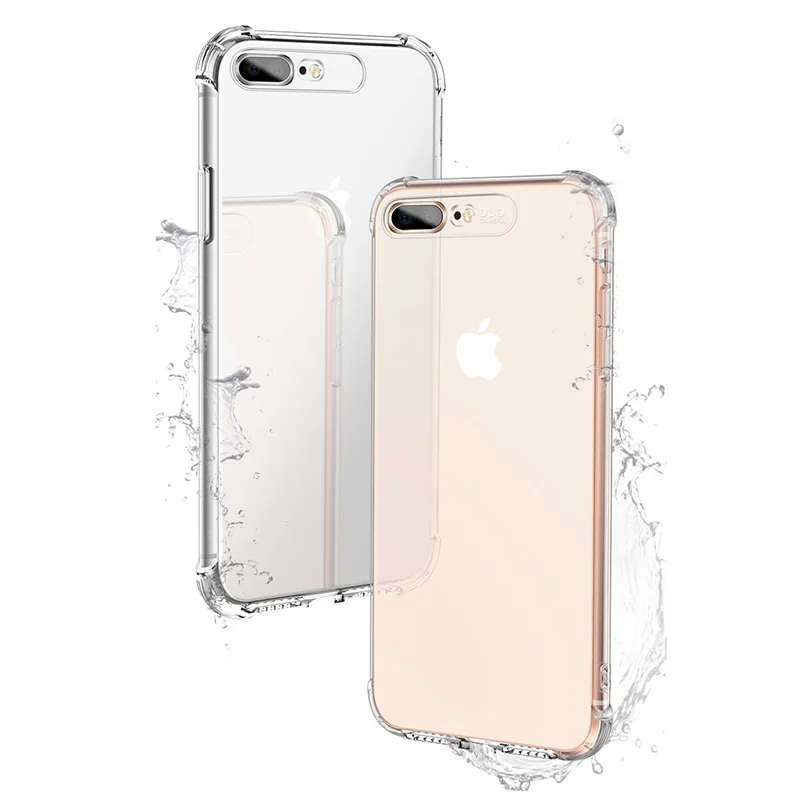 KIPX1046_9_Luxury Shockproof Transparent Cases for iPhone XS XR XS Max Soft Silicone Phone Case for iPhone 5S SE 6S 7 8 Plus Back Cover