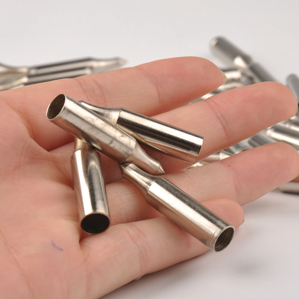 Наконечники стрел диаметром 7 мм наконечники Серебряный Металл для охоты Сделай