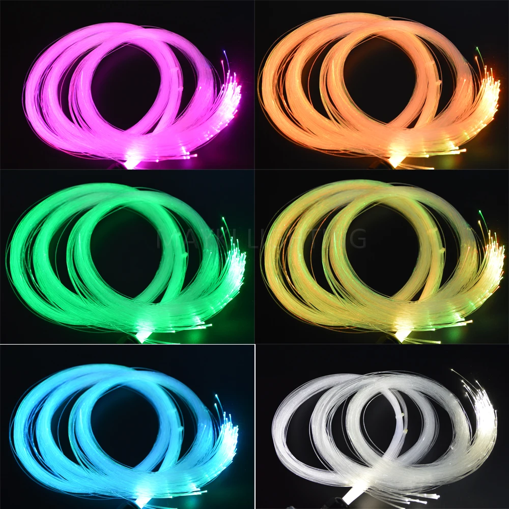 14724 30 De Réductionmaykit Cree Puce Led 10 W Scintillant Fiber Optique émetteur étoile Ciel Plafond Avec 420 Autocollant Fibre Câble Pour Amour