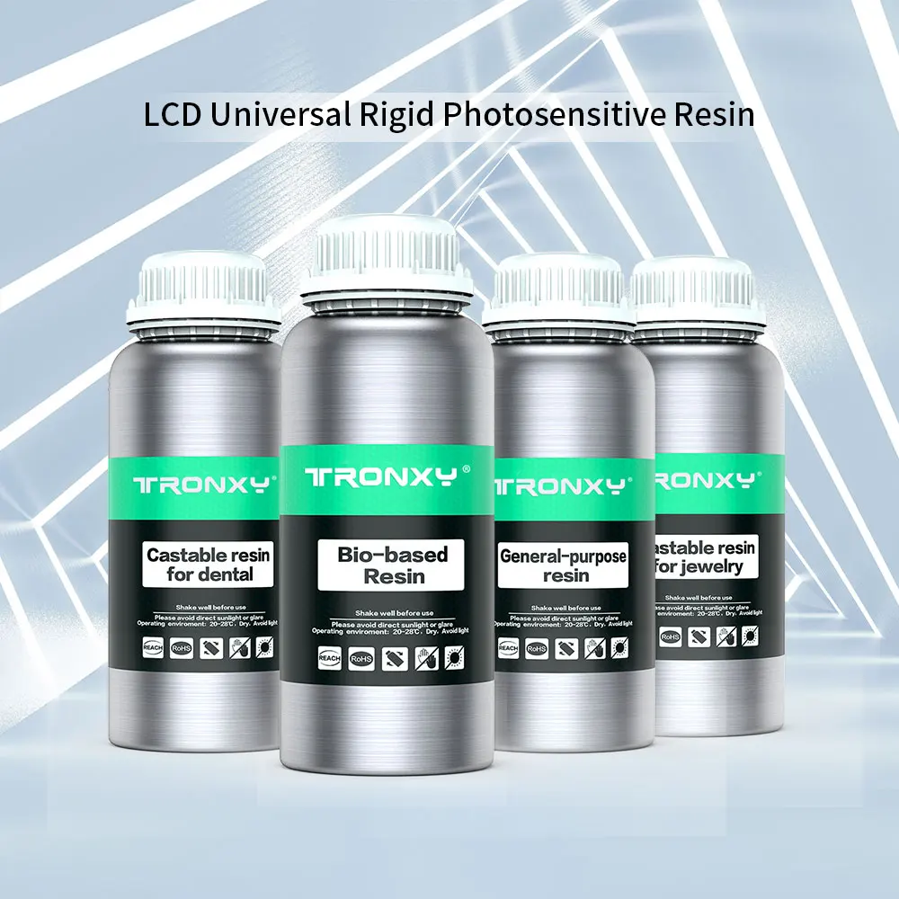 

Tronxy 405nm UV Resin For ultrabor 3D Printer Printing Material LCD UV Sensitive Normal 500 G/1KG Liquid Bottle Gadget
