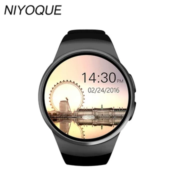 

NIYOQUE Smart Watch KW18 Support SIM Card Heart Rate Compatible For IOS Android Bluetooth Smartwatch Phone Wearable Devices