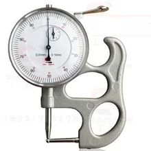 0-10 мм толщиномер метр контрольно-измерительный прибор с круговой шкалой измерительный инструмент