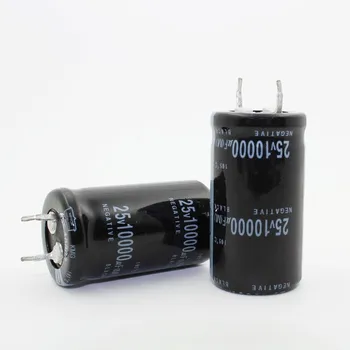 

25V10000UF Aluminum Capacitors 100% good quality 10000UF 25V 25*30mm