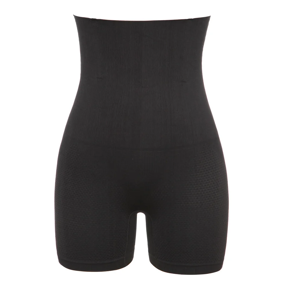 Для женщин Корректирующее белье удобные высокая талия, бедро брюки для похудения тела формирователь, утягивающий живот трусы - Цвет: Black