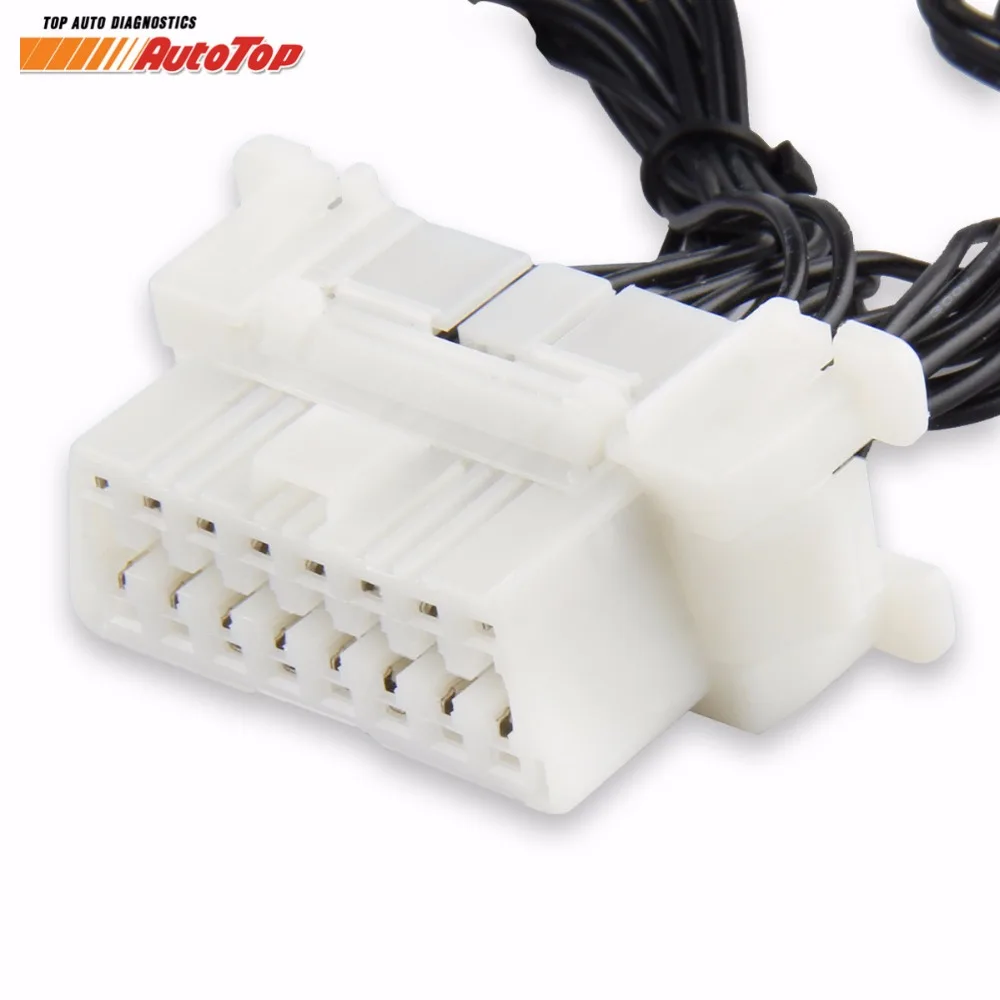 OBD OBD2 16 Pin кабель OBD II 16 Pin Y сплиттер удлинитель Разъем адаптер 1 до 3 16 Pin OBD кабель для elm327 OBD2 адаптер