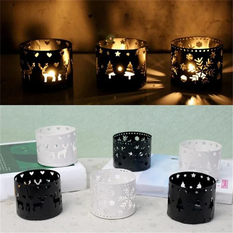Buy New Xmas Hollow Candle Holder 1PC Candlestick