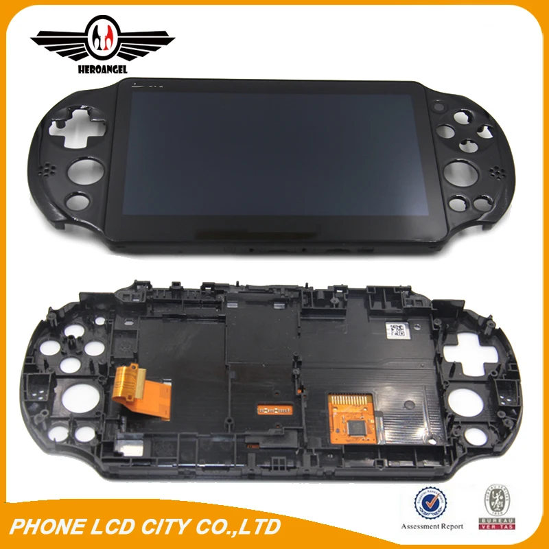 Оригинальный Новый ЖК экран для ps vita psv psvita 2 2000 Черный в сборе|Запасные части| |