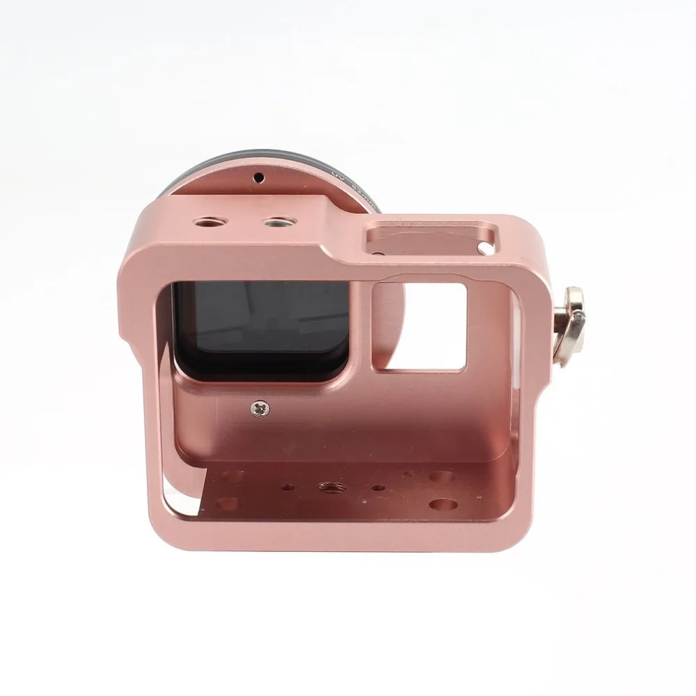 Алюминиевый сплав ударопрочный жесткий корпус FPV спортивный чехол для камеры рамка крепление с крышкой объектива для GoPro Hero 5 CAM
