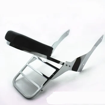

Vstar DS400-650 1998-2013 Cruiser Seat Rear Luggage Rack Motorcycle Sissy Bar Backrest Pad