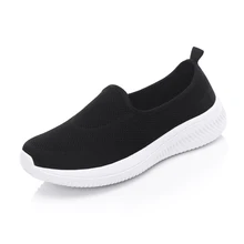 Легкая женская обувь на плоской подошве; слипоны; цвет розовый, синий; Модные женские Прогулочные кроссовки; удобная женская повседневная обувь; Zapatos De Mujer